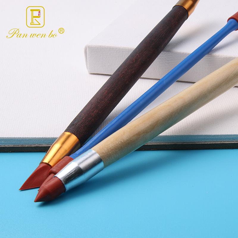 3-Piece Erasable Clay Sculpture Pencil Set with Soft Tips for Pottery and Hand Modeling