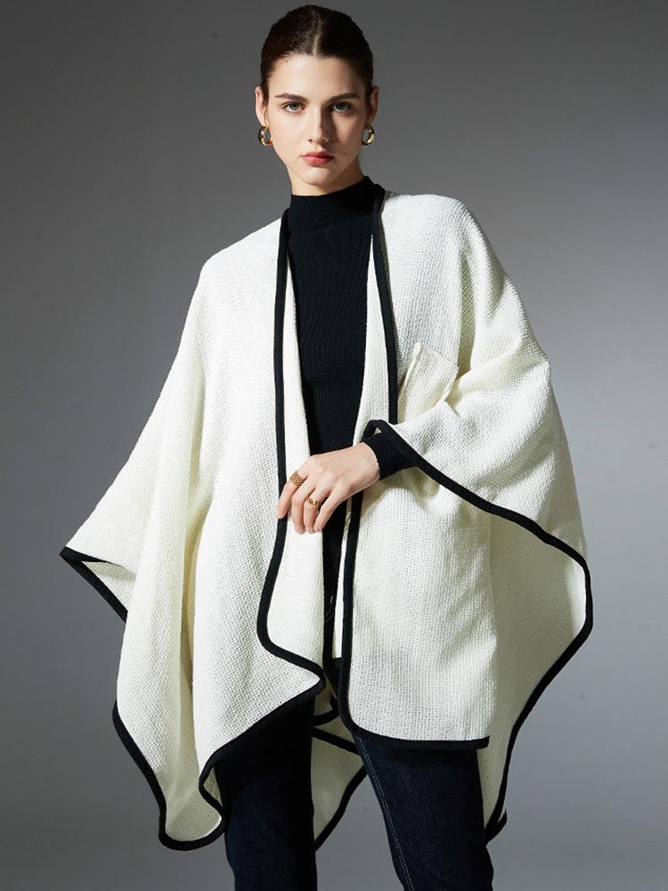 Winter Scarf Women Ladies Layers Poncho Elegant Luxury Solid Wrap Shawl Casual Warm Scarve Capa Para Mujer Cloak Formal Occasion