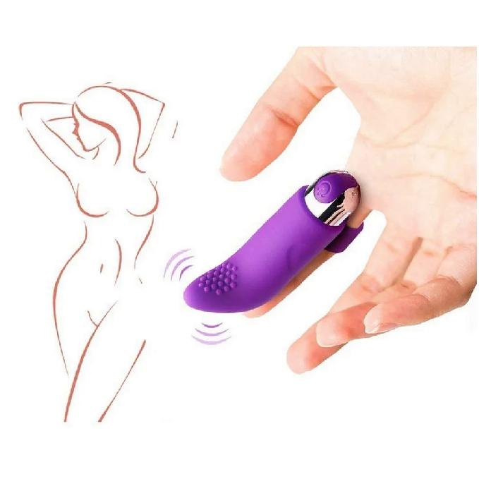 Silicone Charging Bullet Finger Vibrator Vibrating Spear Female Appliance Masturbation Device Sex Toy Supplies
