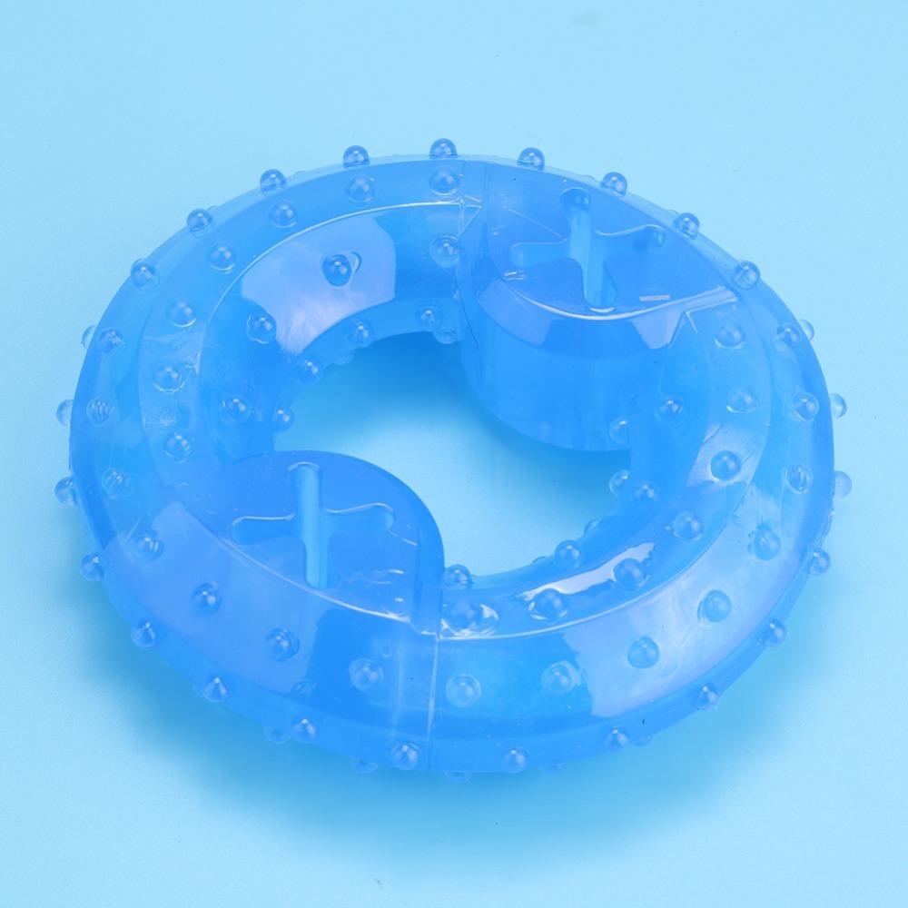 Soft Rubber Dog Cooling Toy circular Frozen Chew Toy Fun TPR Durable Toy  Indoor Play