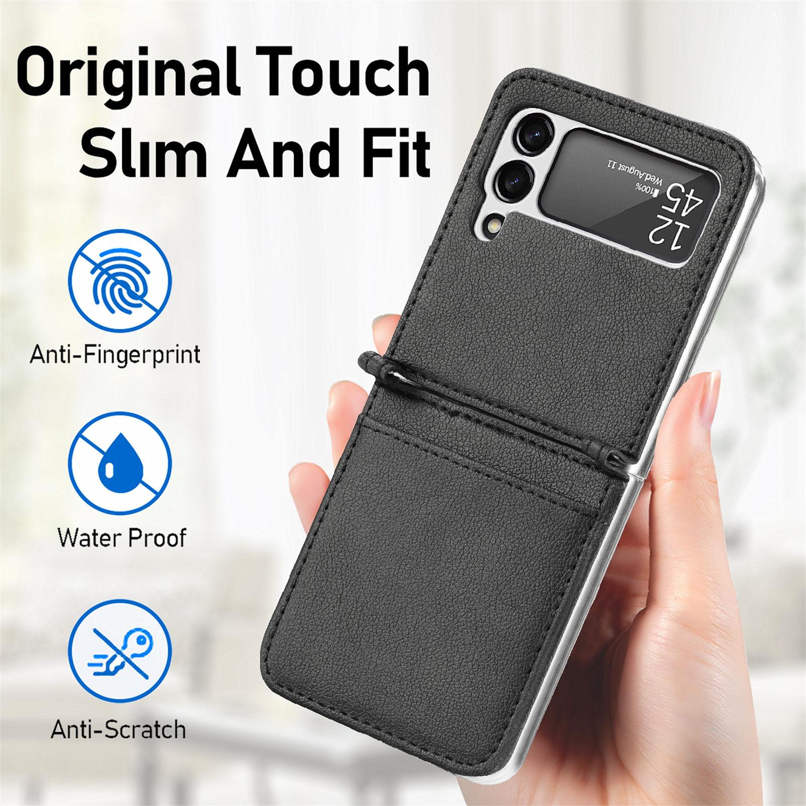 

Matte Leather Cover for Samsung Galaxy Z Flip 4 3 5G Flip4 Flip3 Flip 6 5 2 1 Flip6 Flip5 Flip2 Shockproof Phone Accessories Bag for Galaxy Z Flip 6 чёрный