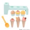Creative Sand Play Set Beach Sand Bucket Toy With Icecream Cone Molds For Outdoor Activity Sandcastle Activity Toy