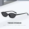Vintage Cat Eye Oval Sunglasses Lightweight Trendy 90s Sunnies UV Protection Sun Glasses for Women & Men