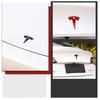 ALF1 For Tesla SpaceX Model 3 Highland 2023 Model S X Y Y P75D P85D P90D Car Hood Label Rear Tail Label Emblem Sticker Accessories