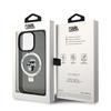 Karl Lagerfeld Klhmp14Xhmrskck Iphone 14Pro Max 6.7 Czarny/Black Hardcase Ring Stand Karl&Choupettte Magsafe