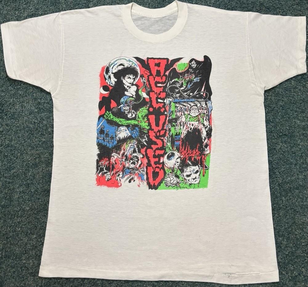 

80s The Accused SplatTour T Shirt Unisex Full Size S to 5XL BL896 Unisex T-Shirt XL