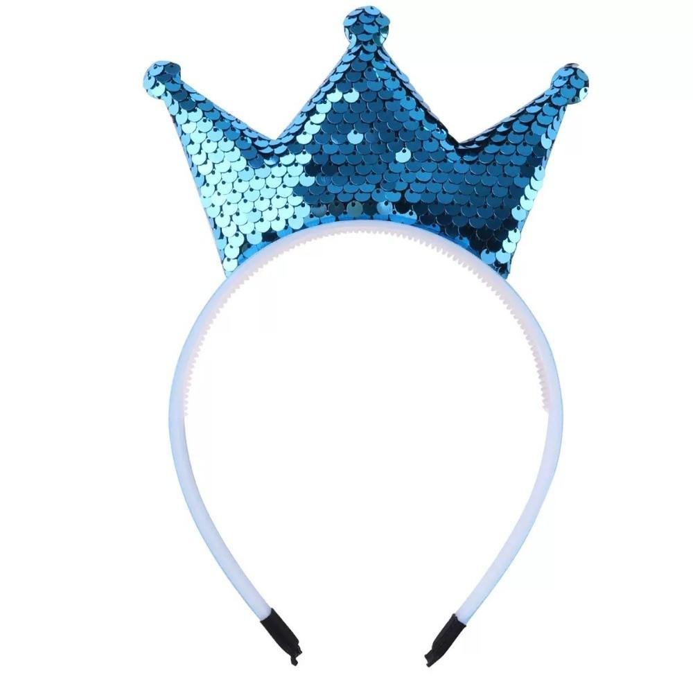 Princess Crown Headband Shiny Hair Band Party Hairband Fairy Costumes Accessories