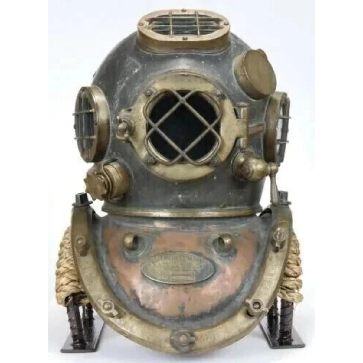 Шлем для дайвинга Mark V в античном стиле Реплика шлема для дайвинга для морских аквалангистов 20   , 12.5  , 17