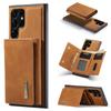 DG.MING M1 Series for Samsung Galaxy S25 Ultra Case Kickstand PU Phone Cover with Detachable Wallet