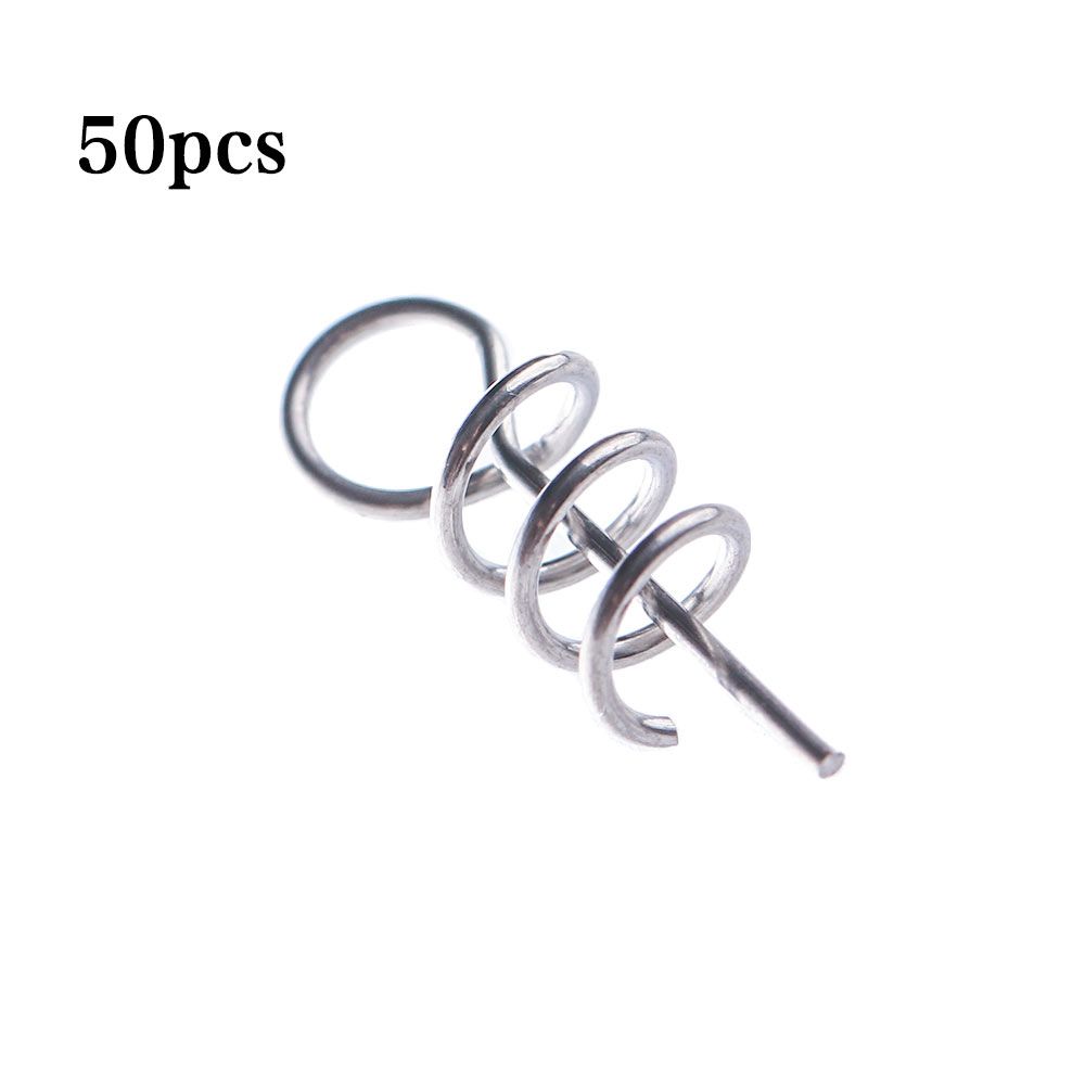 For Soft Lure Fishing Tools Fixed Needle Crank Lock Centering Fishing Hook Soft Bait Spring Twist
