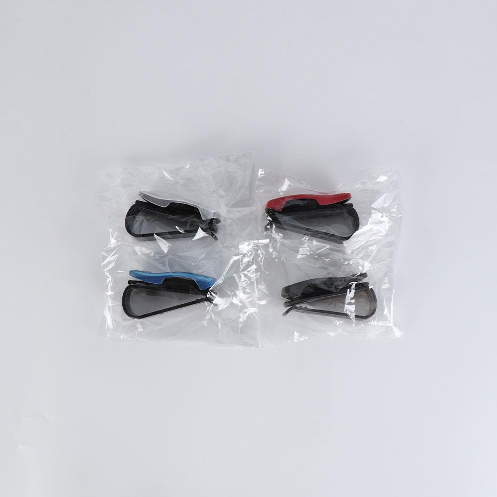 Car Sun Visor Sunglasses Organizer Clip Card Ticket Holder For Volkswagen GTI Golf 6 7 8 Polo VW R-Line CC Passat Tiguan L Jetta zw6