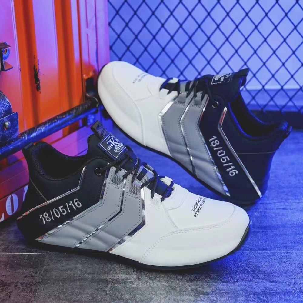 

Мода 2024 года, новые мягкие кожаные удобные туфли ручной работы, низкие туфли на шнуровке, зеленые, белые модные кроссовки, кожаные туфли для бега 44