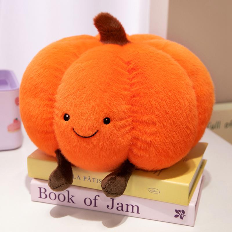 Kürbis-Serie Halloween-Geschenke Plüschpflanzenpuppe Weiches Kissen Heimdekoration 15cm