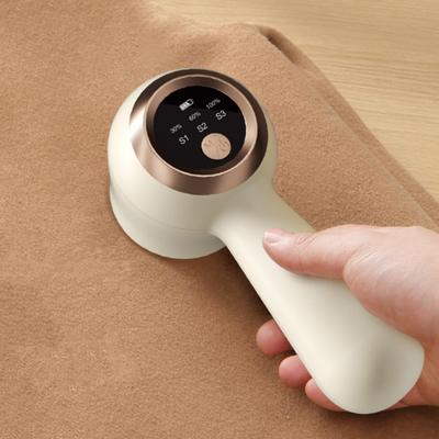 1 Set Lint Remover Electric Fabric Shaver Rechargeable Sweater Lint Ball Trimmer for Clothes Couch Blanket