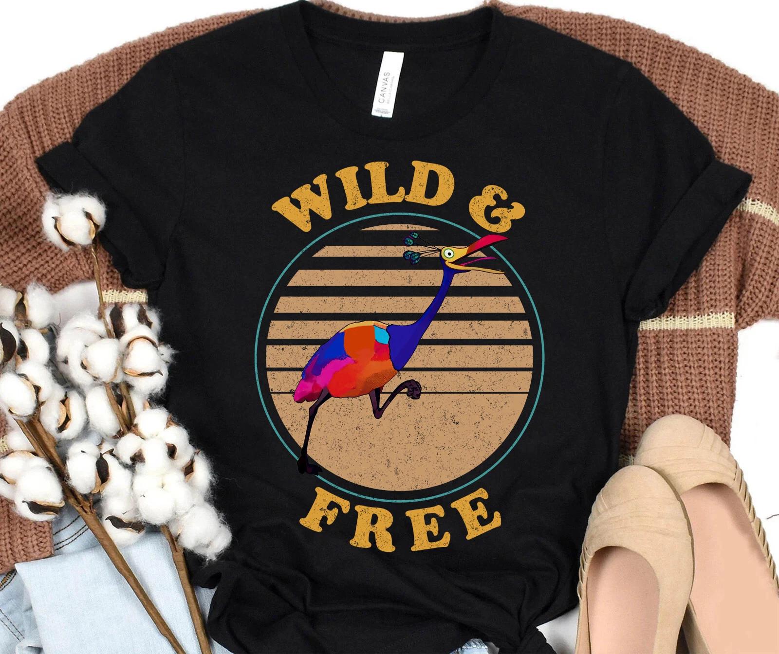 Disney Up Movie Kevin Wild And Free Vintage Shirt Unisex Adult Kid Shirt XL