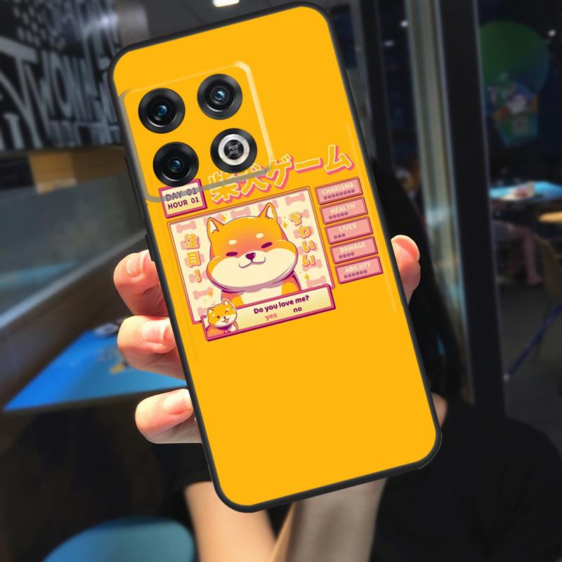 Retro Aesthetic Japanese Game Over Funda For OnePlus 10T 8T 9RT 12 13 13R 11 9 10 Pro OnePlus Nord 4 CE 2 3 Lite N20 N30 Case