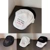 Buchstaben Forward Cap Für Damen Sommer Y2k Retro Sonnenhut Mit Atmungsaktivem Baumwollstoff
