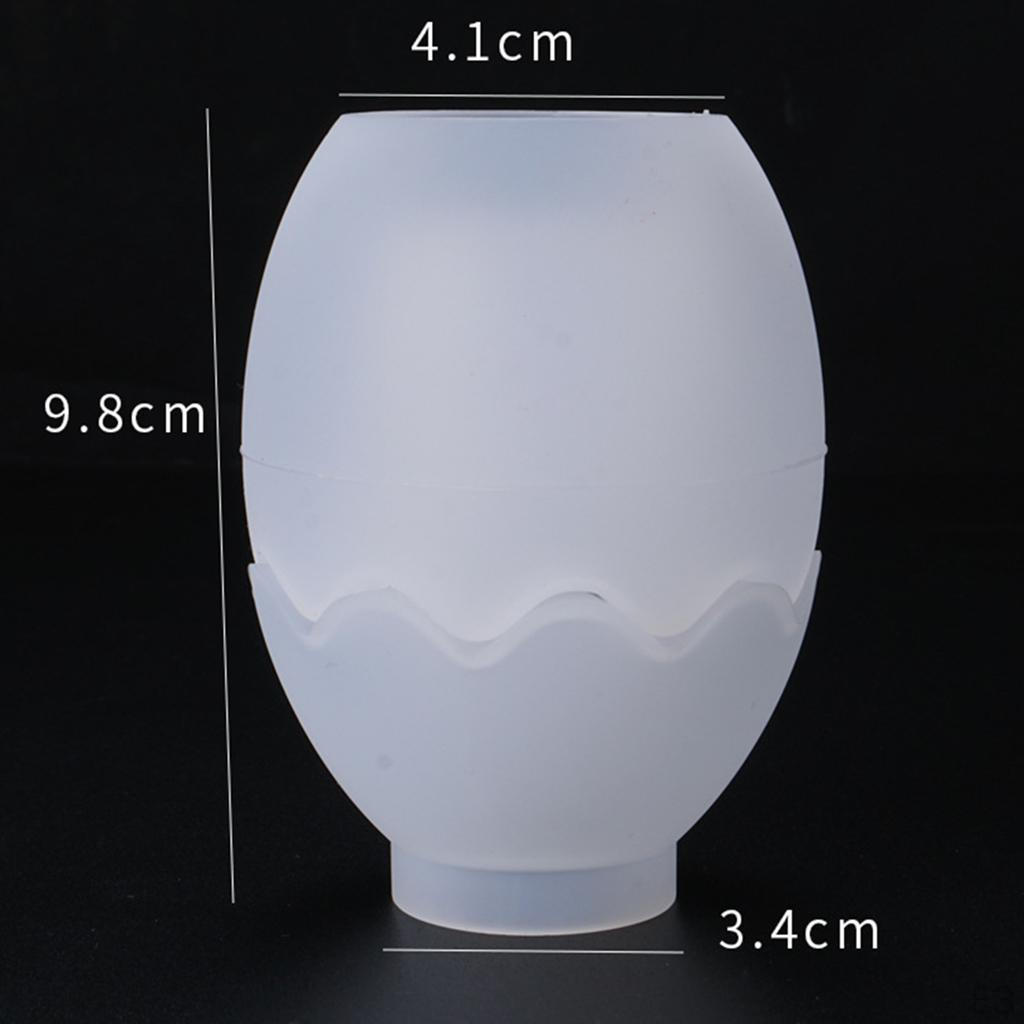 3D Egg Shape Cake Topping Biscuit Marzipan