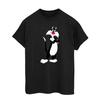 Mens Crossed Arms Sylvester Cotton T-Shirt