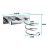 Hair Dryer Holder, Wall Mount Hair Blow Dryer Hanging Shelf Set