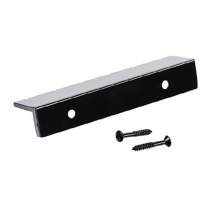 Black Metal Electric Guitar Nut Replacement For Enhanced Sound Stability And Easy Installation On 6 String Guitars