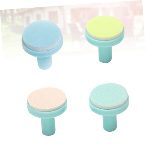TOVINANNA 4-Pack Baby Nail File Replacement Pads for Newborns, Compatible with Electric Nail Clippers, Designed To Prevent Injury To Fingers and Feet,