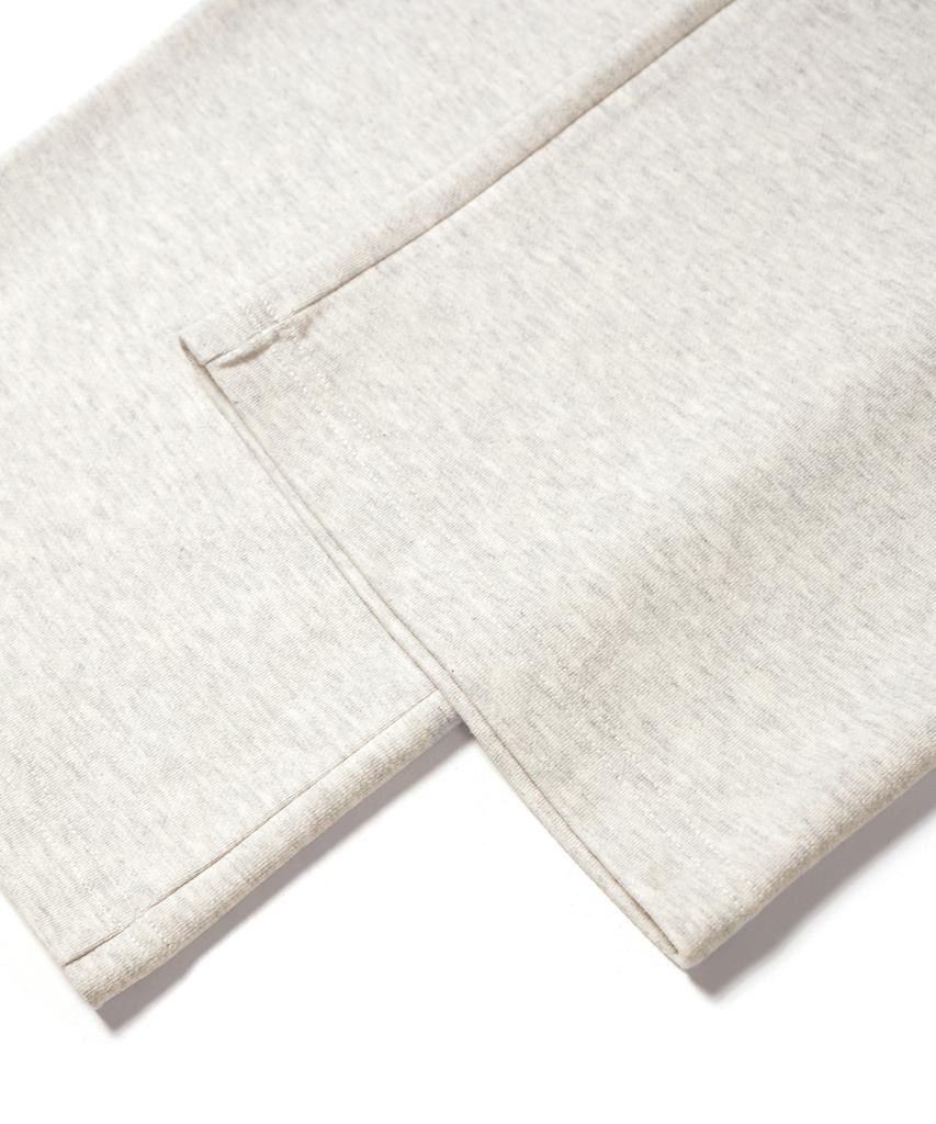 GAKKAI UNIONS One-Pleat Wide Sweatpants Oatmeal