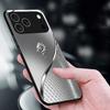 High end luxury business style tempered glass phone case suitable for iPhone 17 16 15 14 13 12 11 Pro Max Plus scratch resistant