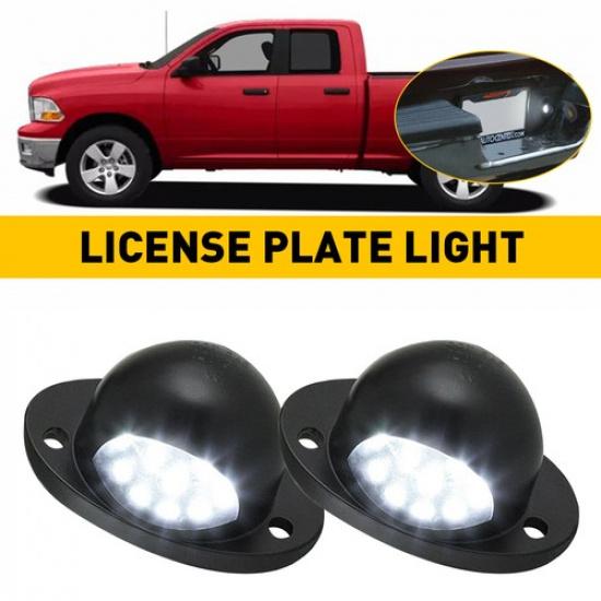 Full License Light Plate LED Lamp Pair For Dodge 1994-2001 RAM 1500 2500 3500