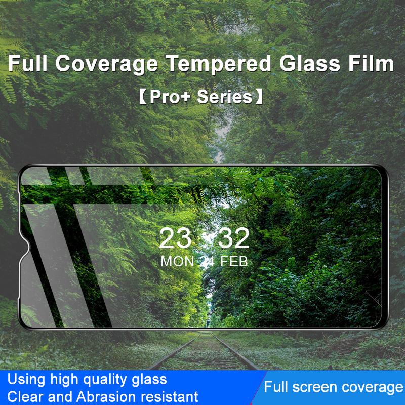 IMAK Pro+ Series for Xiaomi Poco M5 4G Anti-explosion Tempered Glass Film Ultra Clear Full Glue Full Screen Protector