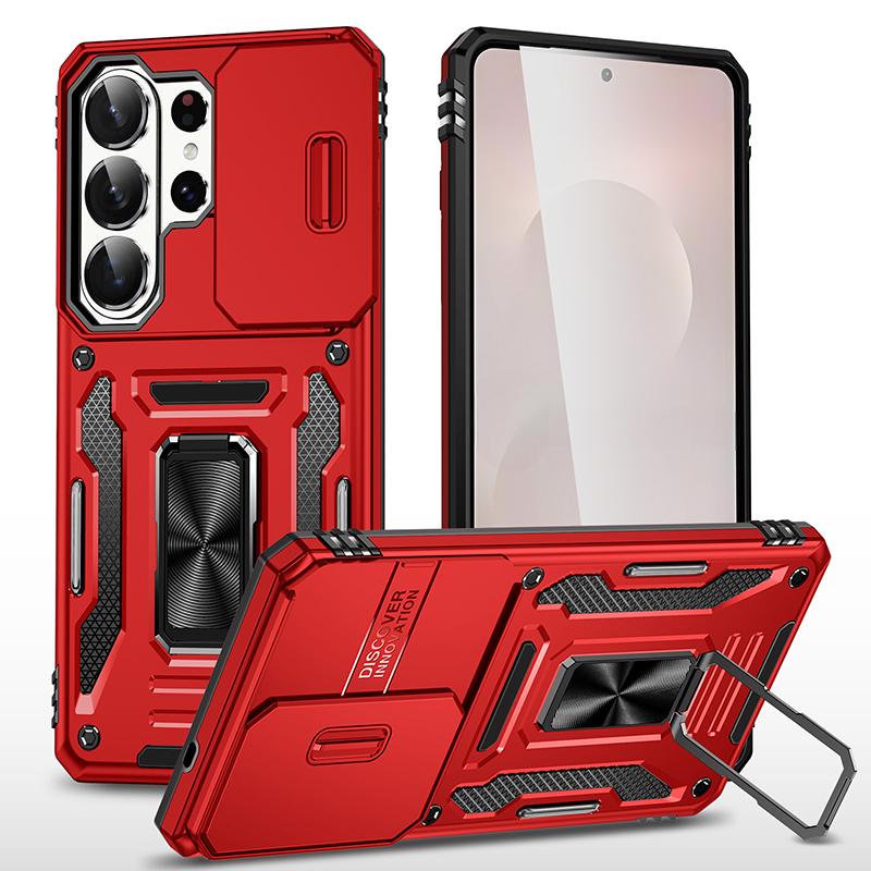 

Armor Phone Case For Samsung Galaxy A56 A36 A26 A16 A06 A55 A35 A25 A17 A07 A15 Slid Camera Protect Magnetic Hybrid Ring Cover Galaxy A17
