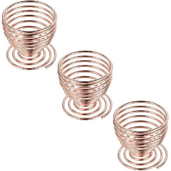 3 Pack Air Plant Holders - Metal Planter Stand Air Plants Flower Pot Rack Apply to Home Weddings Decor(Black, 2" x 2.1")
