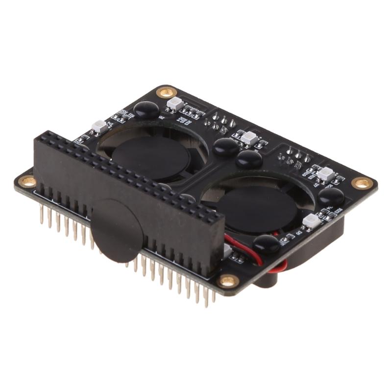 Raspberry Pi 4B Dual Fan Raspberry Pi 4B Heatsink Kit Raspberry Pi 4B GPIO