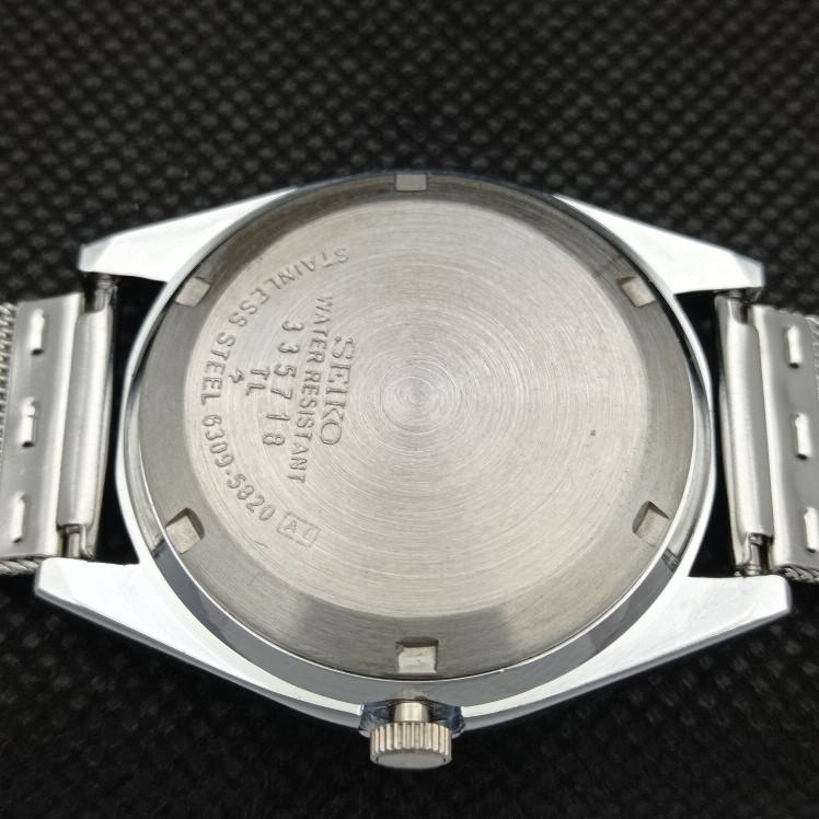 REFURBISHED VINTAGE SEIKO 5 AUTOMATIC 6309A JAPAN MENS ARABIC WATCH A318703-9 Seiko-a318703-1