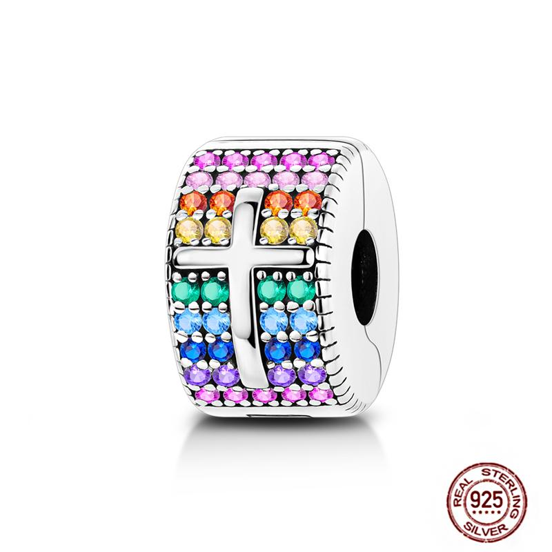 Pink Butterfly Charms Beadscopper Original Heart-Shaped Dog Paw Travel Charm Fit Bracelets Pendant For Women Jewelry Making