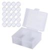 Protective Dust And Moisture Resistant Plastic Coin Storage Case Featuring Adjustable Size For Collectible Items
