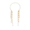 Fashion Tassel Opening Choker Neck Simplicity Chain Necklace New Imitation Pearl Pendant