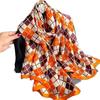 Satin long scarf scarf shawl women's day gift spring and autumn temperament shawl scarf