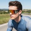 Futuristische Sport-Sonnenbrille aus einem Stück, UV400-Schutz & Augenschutz für Radfahren im Freien 1826