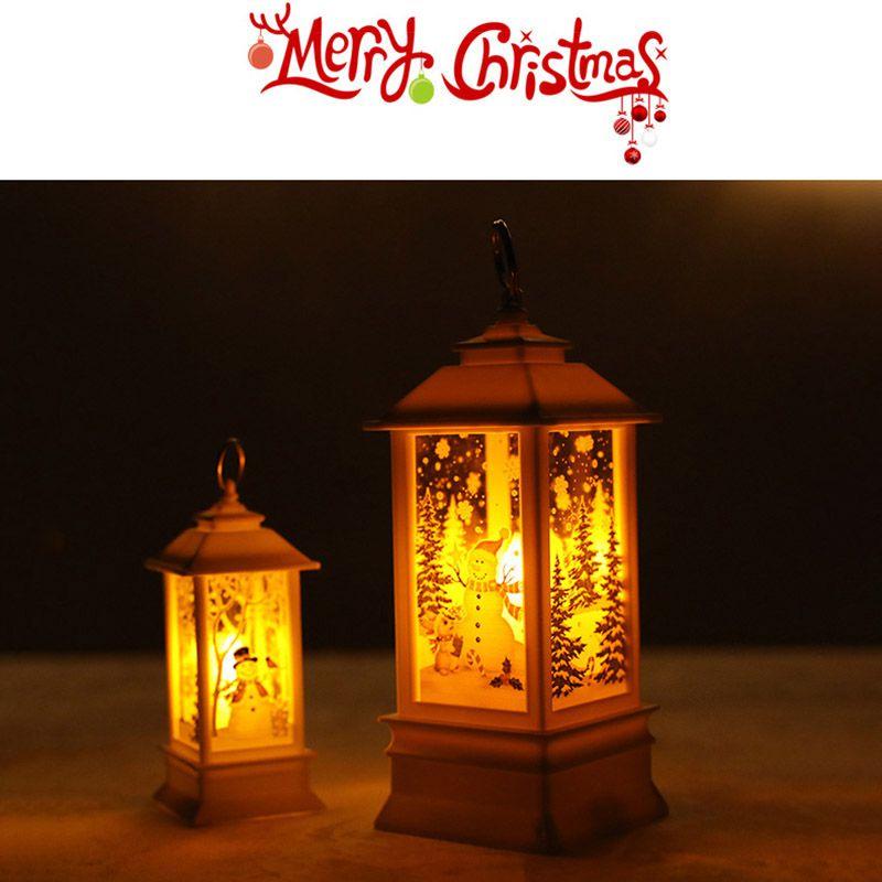 Enchanting Santa Claus Home Decor Led Light Lamp For Festive Christmas Celebrations