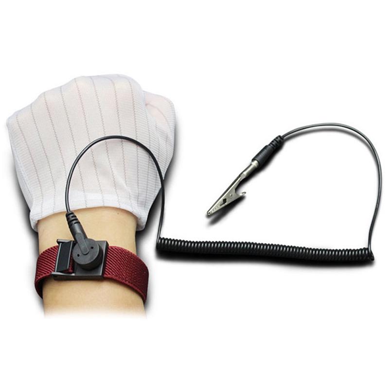 Anti Static Esd Wrist Strap Discharge Bands Static-Release Wristband With Clip