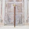 Brass Walking Stick Anchor Cane Gift for Grandfather Father Aluminium Sailor Cane Art Deco Style