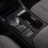 For Ford Fusion 2013- Real Carbon Fiber Stickers Centre Gear shift water cup storage panel Car Accessories ide decorative
