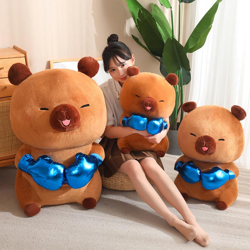Nowa pluszowa zabawka Capybara, słodka gwiazda Internetu, kapibara Jun, słodka lalka, świnka morska, lalka, chłopcy, dziewczęta, anime