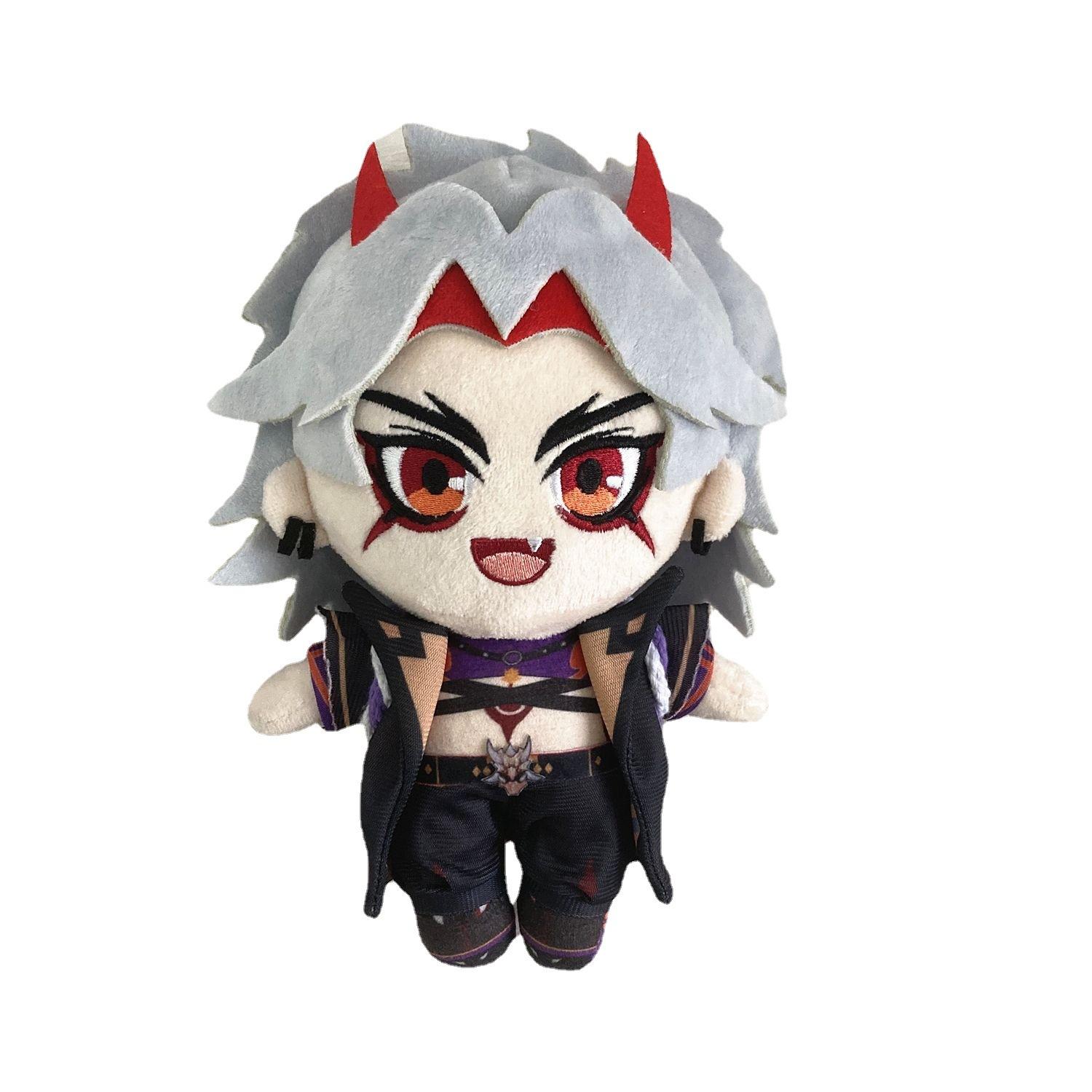 

Аниме Странник Куникудзуши, плюшевая кукла, игрушка Казуха Чжун Ли Сяо Ган Ю, игра, милая мягкая подушка 20 см Arataki Itto