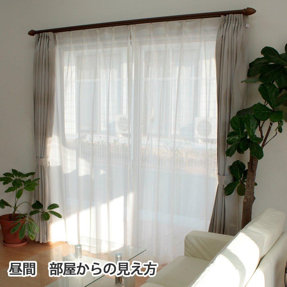 In Mirror Lace Curtain Heat 150cm X Length 176cm 1 Made JapanHigh-performance (UV Cut, Shielding, Stain-resistant, Washable) UE-597-1 (width -