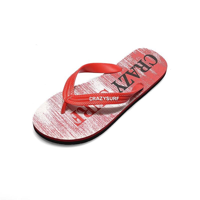 Summer Hot Selling Cheap Flip-Flops Man Non-Slip Red Flat Slippers For Men Comfortable Lightweight Men's Slides Chanclas Hombre