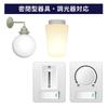 Iris Ohyama LED 17mm Base 40W Warm Compatible with Enclosed Energy-Saving Measures Bulb, Diameter, Equivalent, White, Omnidirectional, Dimmable,