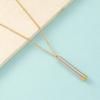 Sturdy Memory Necklace Portable Stainless Steel Cremation Ashes Pendant Jewelry Accessory with Sealed Waterproof Rings