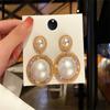 Elegant Fashion Big pearl Dangle Earrings  for Women Girl Gift Jewelry Wholesale